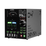 LUOWEI D4 30V/5A Amperometro CC a quattro canali con memoria, uscita ad alta frequenza e schermo a colori curvo
