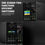 LUOWEI D4 30V/5A Amperometro CC a quattro canali con memoria, uscita ad alta frequenza e schermo a colori curvo