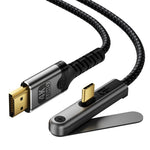 Cavo video Ultra HD 4K 30Hz DOONJIEY DJMS09 da Type-C a HDTV con supporto per telefono e supporto per smartphone., Type-C to HDTV 4K
