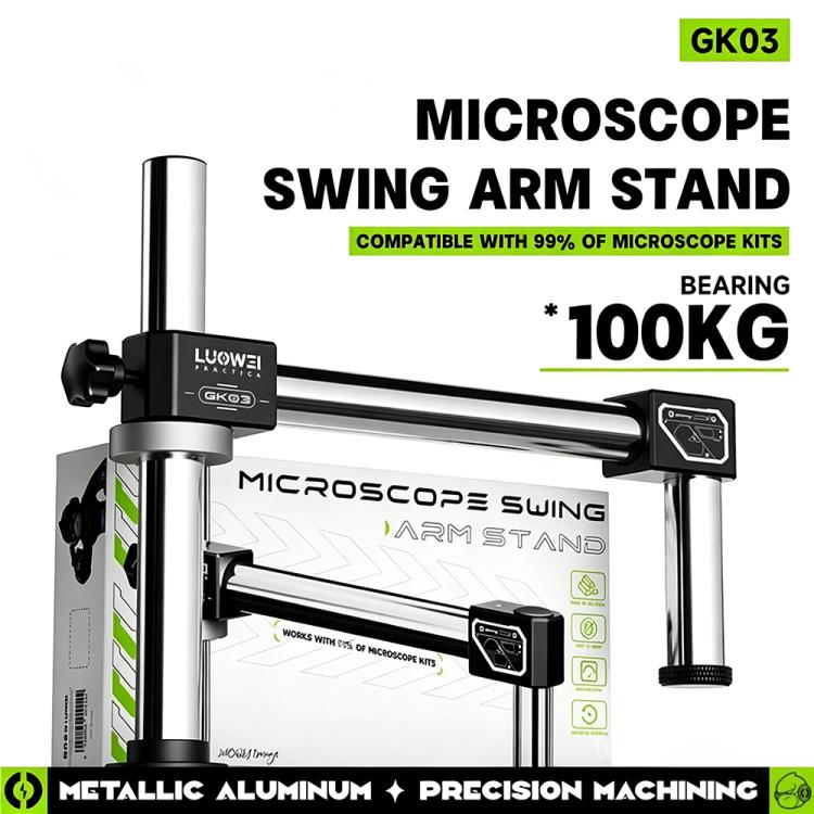 Supporto rotante per microscopio LUOWEI LW-GK03 da 32 mm