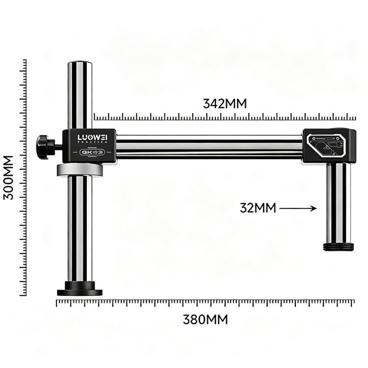 Supporto rotante per microscopio LUOWEI LW-GK03 da 32 mm