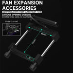 LUOWEI LW-CF01 Black Panther Accessorio di estensione ventola per microscopio 3 in 1