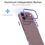 Custodia per telefono in acrilico ad alta trasparenza Shine, For iPhone 18 Pro, For iPhone 18 Pro Max