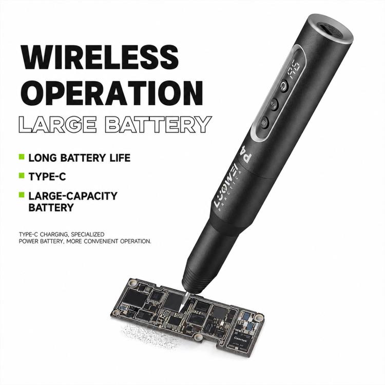 LUOWEI LW-P4 Penna lucidante elettrica intelligente a velocità regolabile