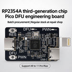Scheda di ingegneria PICO DFU di terza generazione con chip SUNSHINE RP2354A per iPhone XR-11 Pro Max
