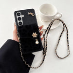 Portafoglio in pelle con stampa leopardata e custodia per cellulare con tracolla, For Galaxy A56 5G, For Galaxy A26 5G, For Galaxy A36 5G, For Galaxy A16 5G / 4G