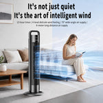 Ventilatore a torre senza pale da pavimento XY-1001 con telecomando., US Plug, EU Plug, UK Plug