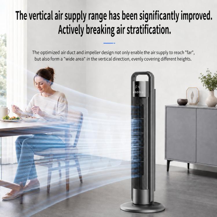 Ventilatore a torre senza pale da pavimento XY-1001 con telecomando., US Plug, EU Plug, UK Plug