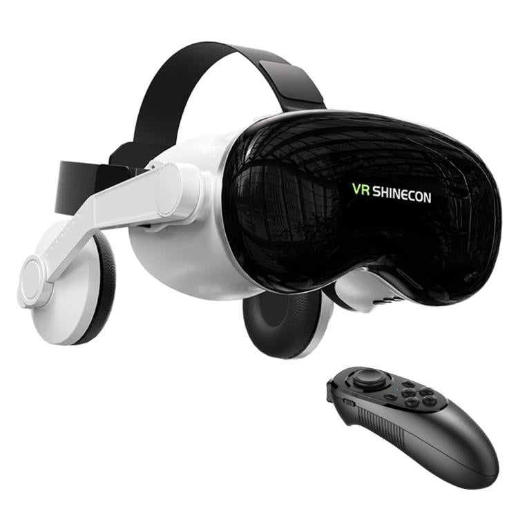 VR SHINECON G18EB, auricolari Bluetooth, occhiali per realtà virtuale 3D per telefoni da 4,7 a 7,0 pollici., G18EB+052, G18EB+053, G18EB+B01, G18EB+B03, G18EB+c8s with Holder, G18EB+S01, G18EB+Y1 White, G18EB+Y1 Black, G18EB Host