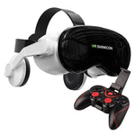 VR SHINECON G18EB, auricolari Bluetooth, occhiali per realtà virtuale 3D per telefoni da 4,7 a 7,0 pollici., G18EB+052, G18EB+053, G18EB+B01, G18EB+B03, G18EB+c8s with Holder, G18EB+S01, G18EB+Y1 White, G18EB+Y1 Black, G18EB Host