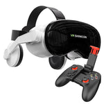 VR SHINECON G18EB, auricolari Bluetooth, occhiali per realtà virtuale 3D per telefoni da 4,7 a 7,0 pollici., G18EB+052, G18EB+053, G18EB+B01, G18EB+B03, G18EB+c8s with Holder, G18EB+S01, G18EB+Y1 White, G18EB+Y1 Black, G18EB Host