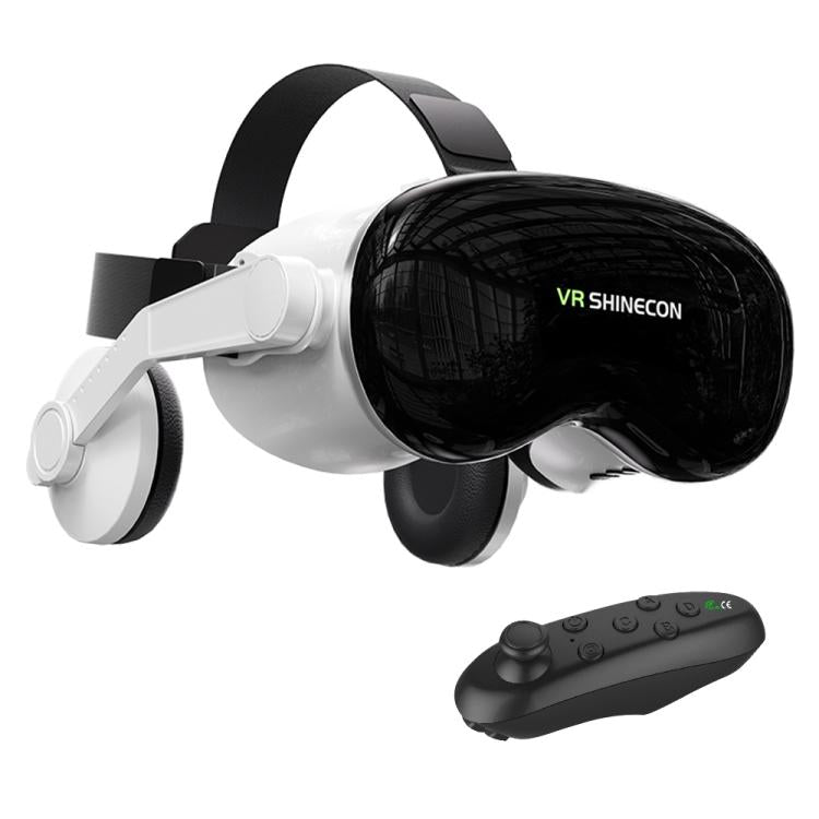 VR SHINECON G18EB, auricolari Bluetooth, occhiali per realtà virtuale 3D per telefoni da 4,7 a 7,0 pollici., G18EB+052, G18EB+053, G18EB+B01, G18EB+B03, G18EB+c8s with Holder, G18EB+S01, G18EB+Y1 White, G18EB+Y1 Black, G18EB Host