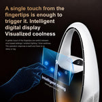 Umidificatore a spruzzo F17 con luce ambientale e ventilatore da pavimento senza pale