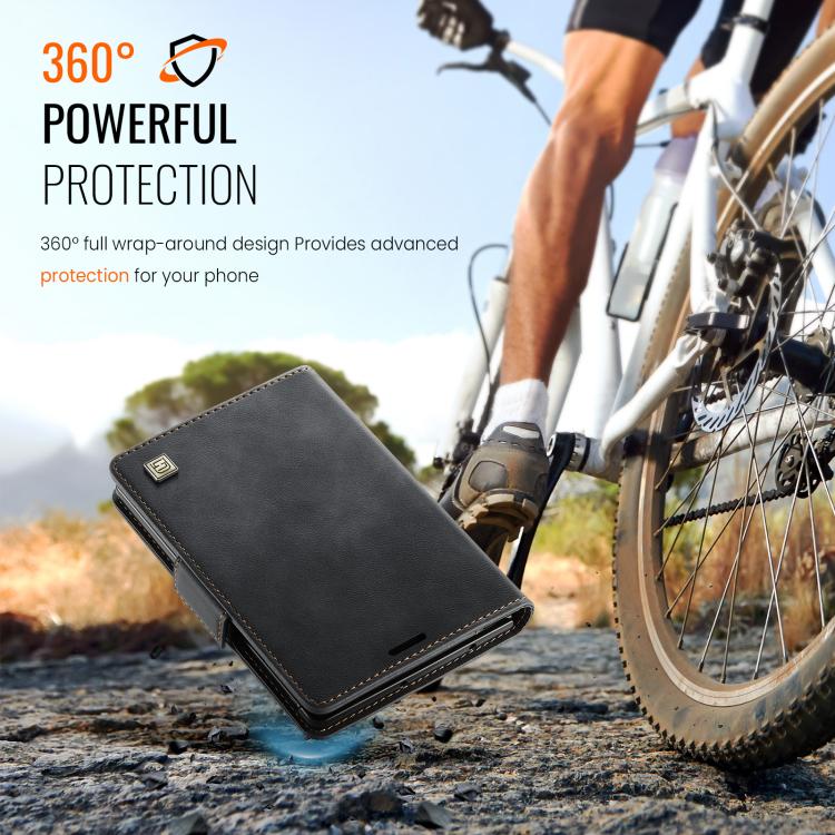 Custodia in pelle per telefono AutSpace A11 con fibbia laterale, MagSafe, protezione magnetica RFID., For Galaxy Z Fold8 5G