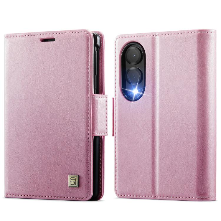 Custodia in pelle per telefono AutSpace A11 con fibbia laterale, MagSafe, protezione magnetica RFID., For Galaxy Z Fold8 5G