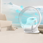 Ventilatore senza pale Carkiien SKJ-CR309WD con telecomando intelligente, da tavolo e a parete.