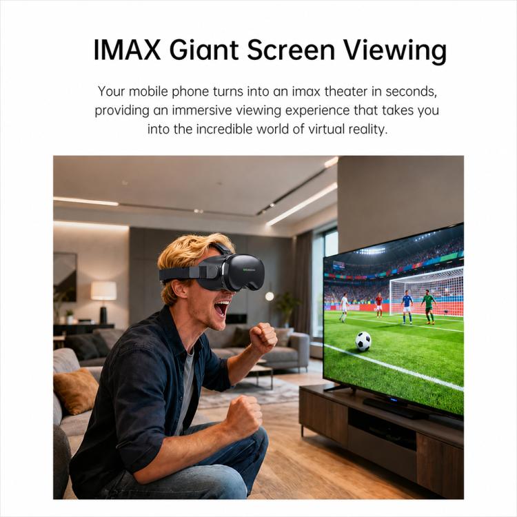 VR SHINECON G18 IMAX HD Occhiali per realtà virtuale 3D per smartphone da 4,7-7,0 pollici, G18+052, G18+B01, G18+B03, G18+Y1 White, G18+Y1 Black, G18 Host