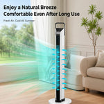 Ventilatore a torre senza pale da pavimento con maniglia CAMEL, 75cm Tall Manual Control Fan, 95cm Tall Remote Control Fan, 95cm Tall Manual Control Fan, 95cm Tall Remote Control with 3m Cable, 95cm Tall Manual Control with 3m Cable
