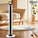 Ventilatore a torre senza pale da pavimento con maniglia CAMEL, 75cm Tall Manual Control Fan, 95cm Tall Remote Control Fan, 95cm Tall Manual Control Fan, 95cm Tall Remote Control with 3m Cable, 95cm Tall Manual Control with 3m Cable
