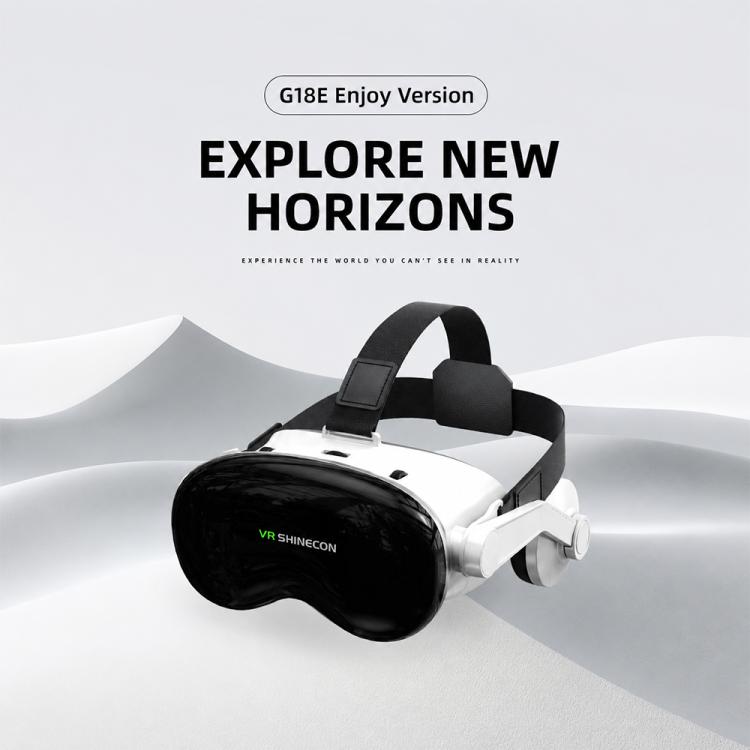 VR SHINECON G18E Earphone Edition: occhiali per realtà virtuale 3D per smartphone da 4,7 a 7,0 pollici., G18E Host, G18E+052, G18E+053, G18E+B01, G18E+B03, G18E+C8S with Holder, G18E+S01, G18E+Y1 White, G18E+Y1 Black