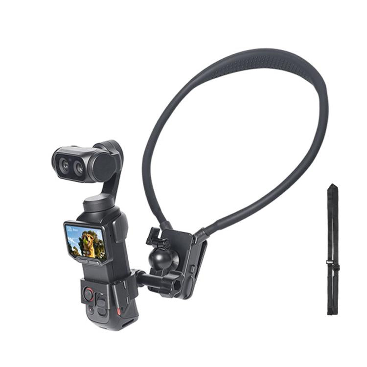 Per Insta360 Luna Ultra Supporto magnetico a sgancio rapido per collo, Neck Mount, Neck Mount + Fixed Strap