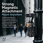 Base di montaggio magnetica multifunzione per fotocamera da tavolo, For Insta360 Luna Ultra
