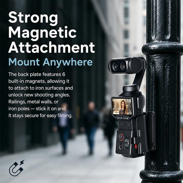 Base di montaggio magnetica multifunzione per fotocamera da tavolo, For Insta360 Luna Ultra