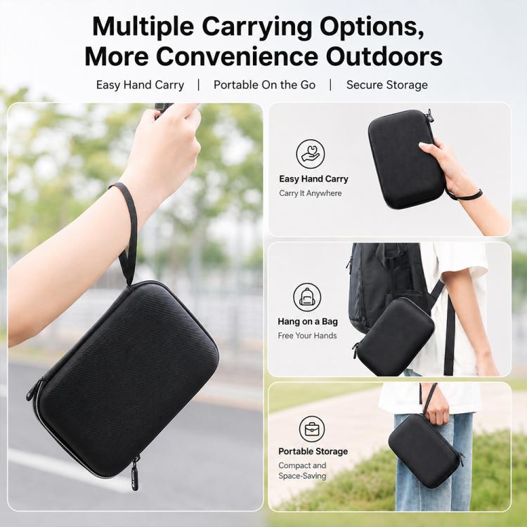 Scatola di trasporto Borsa protettiva portatile per riporre oggetti, For Insta360 Luna Ultra