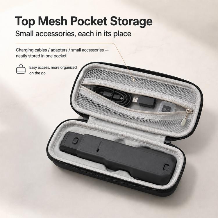 Borsa portatile antiurto in PU per riporre la fotocamera., For Insta360 Luna Ultra