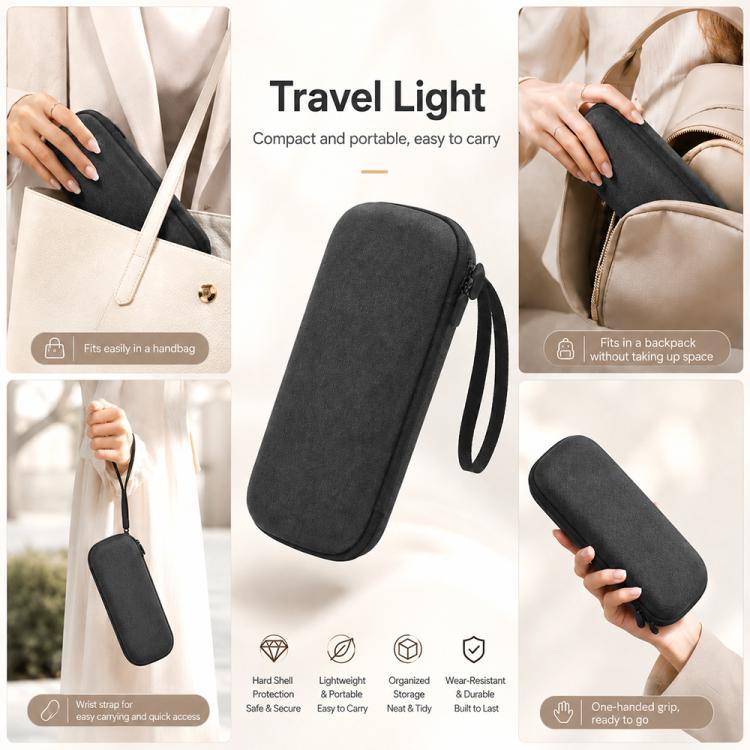 Borsa portatile antiurto in PU per riporre la fotocamera., For Insta360 Luna Ultra