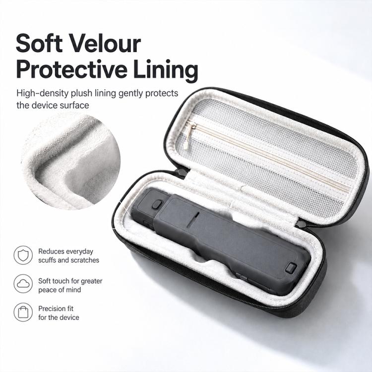 Borsa portatile antiurto in PU per riporre la fotocamera., For Insta360 Luna Ultra