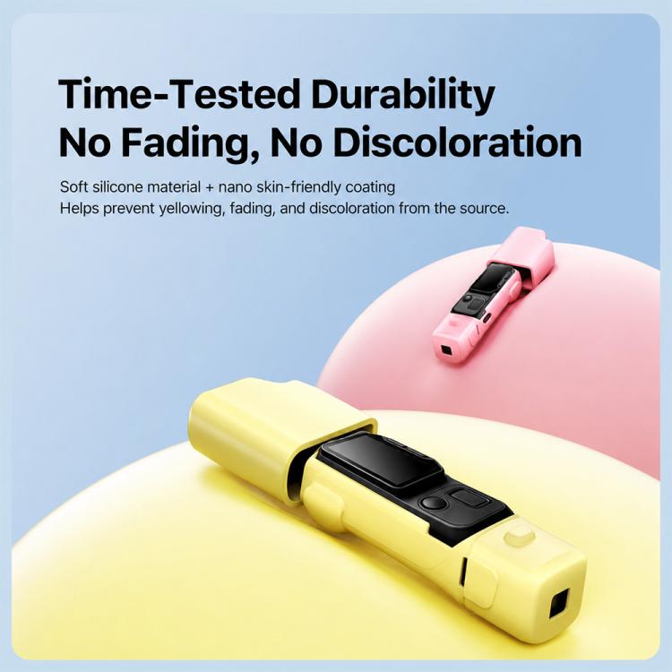 Kit di custodie protettive in silicone 6 in 1 con cinturino anti-smarrimento, copertura completa per fotocamera., For Insta360 Luna Ultra