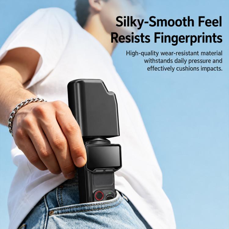 Kit di custodie protettive in silicone 6 in 1 con cinturino anti-smarrimento, copertura completa per fotocamera., For Insta360 Luna Ultra