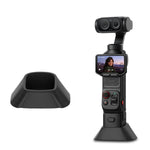 Base di montaggio in silicone antiscivolo per fotocamera, supporto fisso per espansione., For Insta360 Luna Ultra