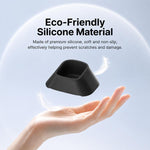 Base di montaggio in silicone antiscivolo per fotocamera, supporto fisso per espansione., For Insta360 Luna Ultra