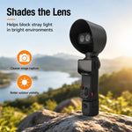 Paraluce, protezione antiriflesso per obiettivo, copertura protettiva antigraffio, For Insta360 Luna Ultra