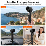 Paraluce, protezione antiriflesso per obiettivo, copertura protettiva antigraffio, For Insta360 Luna Ultra