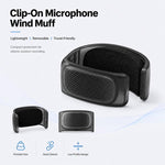 Copertura antivento per microfono, riduzione del rumore, parabrezza, For Insta360 Luna Ultra