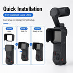 Parasole per schermo, protezione antiriflesso per lo schermo, For Insta360 Luna Ultra