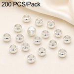 Confezione da 200 perline di bloccaggio a crimpare in rame ecologico antiossidante per la creazione di gioielli fai da te., 1.5mm Stopper Hole 0.8mm, 2mm Stopper Hole 1mm, 2.5mm Stopper Hole 1.5mm, 3mm Stopper Hole 1.7mm