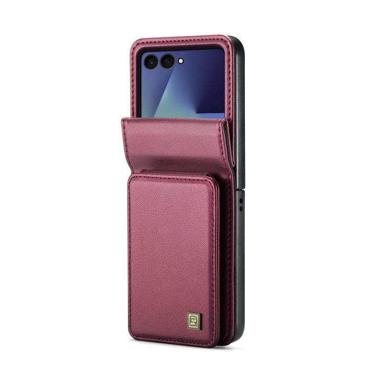 Custodia per telefono AutSpace A02 con doppia fibbia magnetica e protezione RFID., For Galaxy Z Flip8 5G, For Galaxy Z Flip7 5G, For Galaxy Z Fold6 5G, For Galaxy Z Fold5 5G