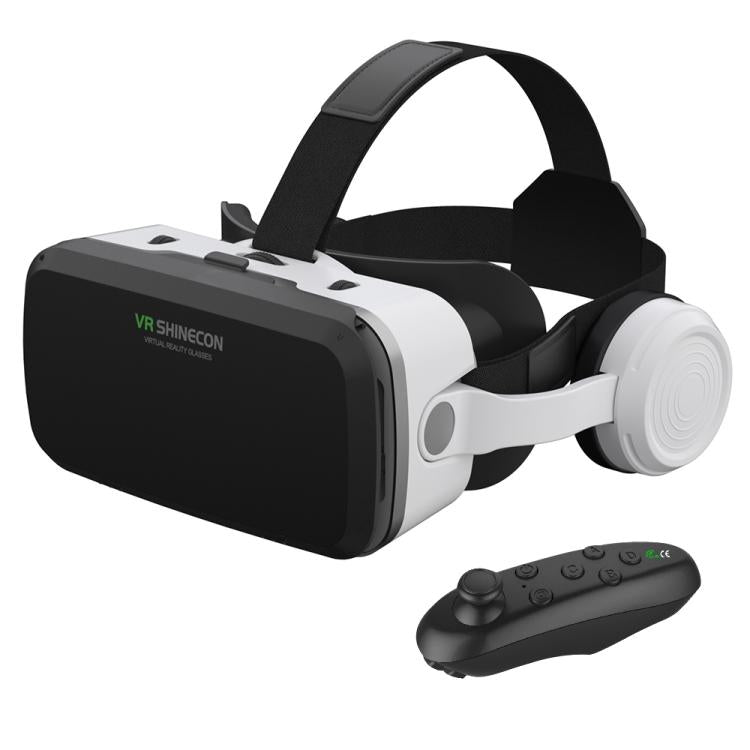 VR SHINECON G04EB Earphone Edition Occhiali VR per telefoni da 5 a 7,2 pollici, G04EB Host, G04EB+052, G04EB+053, G04EB+B01, G04EB+B03, G04EB+c8s with Holder, G04EB+S01, G04EB+Y1 White, G04EB+Y1 Black