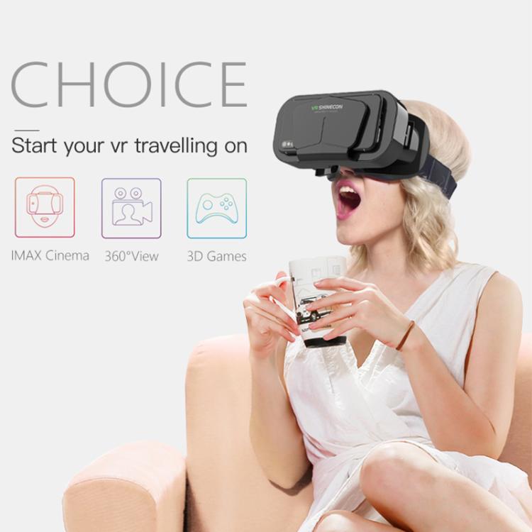 Occhiali VR SHINECON G10 con regolazione della distanza interpupillare per telefoni da 4,7 a 7,0 pollici., G10+052, G10+B01, G10+B03, G10+Y1 White, G10+Y1 Black