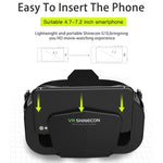 Occhiali VR SHINECON G10 con regolazione della distanza interpupillare per telefoni da 4,7 a 7,0 pollici., G10+052, G10+B01, G10+B03, G10+Y1 White, G10+Y1 Black