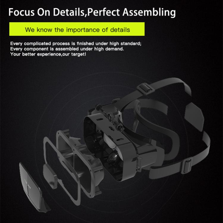 Occhiali VR SHINECON G10 con regolazione della distanza interpupillare per telefoni da 4,7 a 7,0 pollici., G10+052, G10+B01, G10+B03, G10+Y1 White, G10+Y1 Black