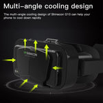Occhiali VR SHINECON G10 con regolazione della distanza interpupillare per telefoni da 4,7 a 7,0 pollici., G10+052, G10+B01, G10+B03, G10+Y1 White, G10+Y1 Black