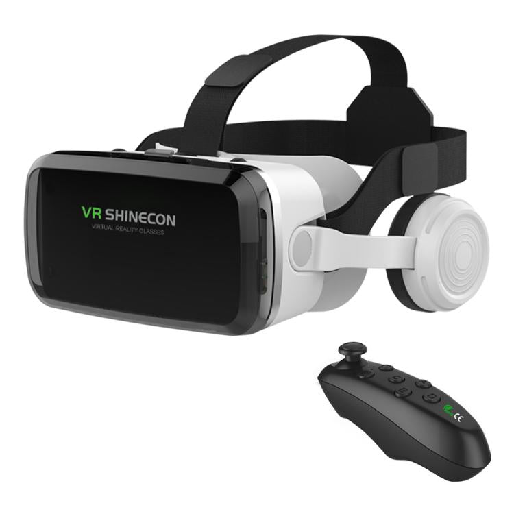 VR SHINECON G04BS BT Earphone Edition Occhiali VR 3D per realtà virtuale, compatibili con telefoni da 5 a 7,2 pollici, G04BS Host, G04BS+052, G04BS+053, G04BS+B01, G04BS+B03, G04BS+C8S with Holder, G04BS+S01, G04BS+Y1 White, G04BS+Y1 Black