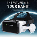 VR SHINECON G04BS BT Earphone Edition Occhiali VR 3D per realtà virtuale, compatibili con telefoni da 5 a 7,2 pollici, G04BS Host, G04BS+052, G04BS+053, G04BS+B01, G04BS+B03, G04BS+C8S with Holder, G04BS+S01, G04BS+Y1 White, G04BS+Y1 Black