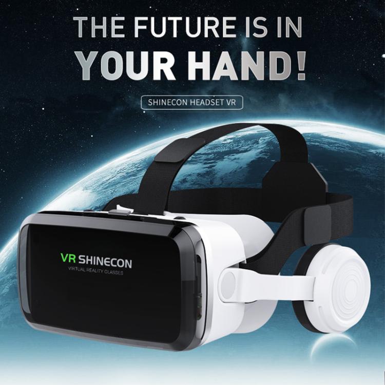 VR SHINECON G04BS BT Earphone Edition Occhiali VR 3D per realtà virtuale, compatibili con telefoni da 5 a 7,2 pollici, G04BS Host, G04BS+052, G04BS+053, G04BS+B01, G04BS+B03, G04BS+C8S with Holder, G04BS+S01, G04BS+Y1 White, G04BS+Y1 Black