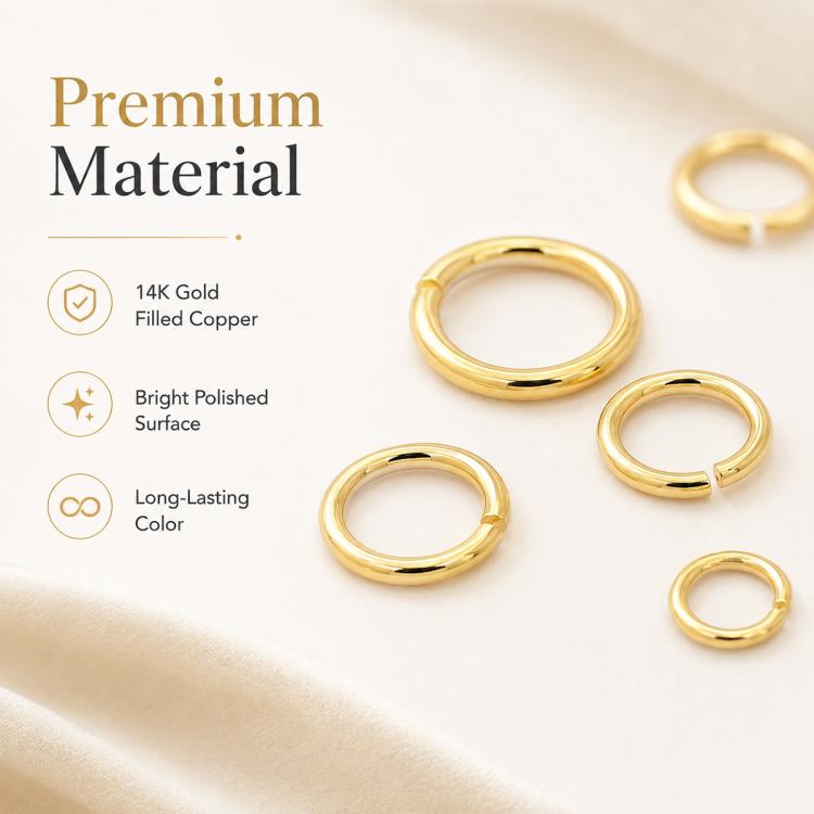 Confezione da 100 anelli di congiunzione aperti per la creazione di gioielli fai da te., Flat-Cut Loop 1.2x10mm